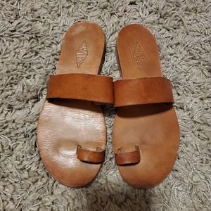 Women's MAVRO LEATHER SANDALS SIZE 7